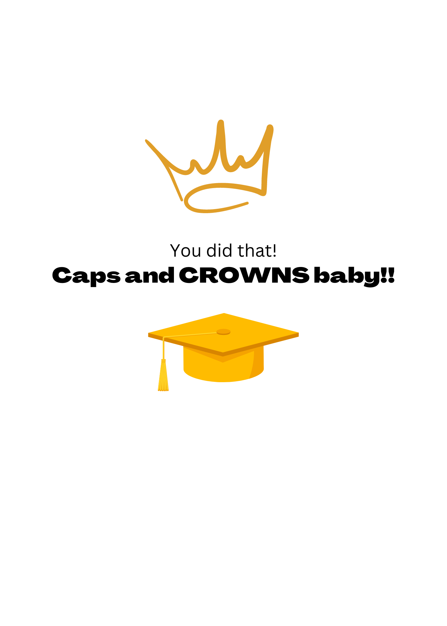 Caps and Crowns