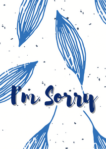I'm Sorry