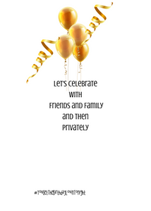 Husband's Birthday