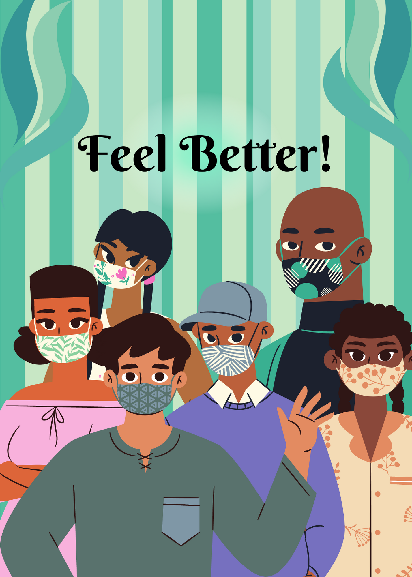 Masked Get Well