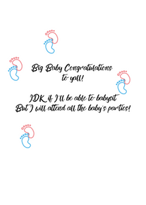 Big Baby Congrats