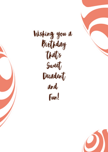 Sweet Birthday