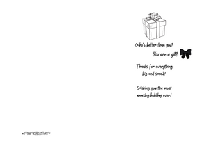 To Mom with Xmas Love