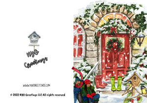 Christmas Watercolor Card Bundle
