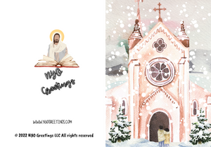 Christmas Watercolor Card Bundle
