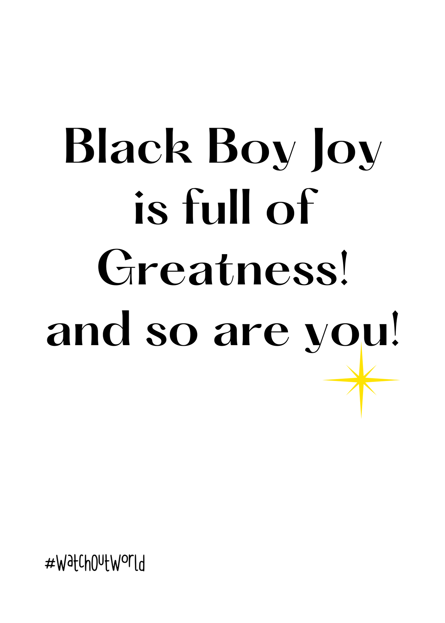 Black Boy Joy